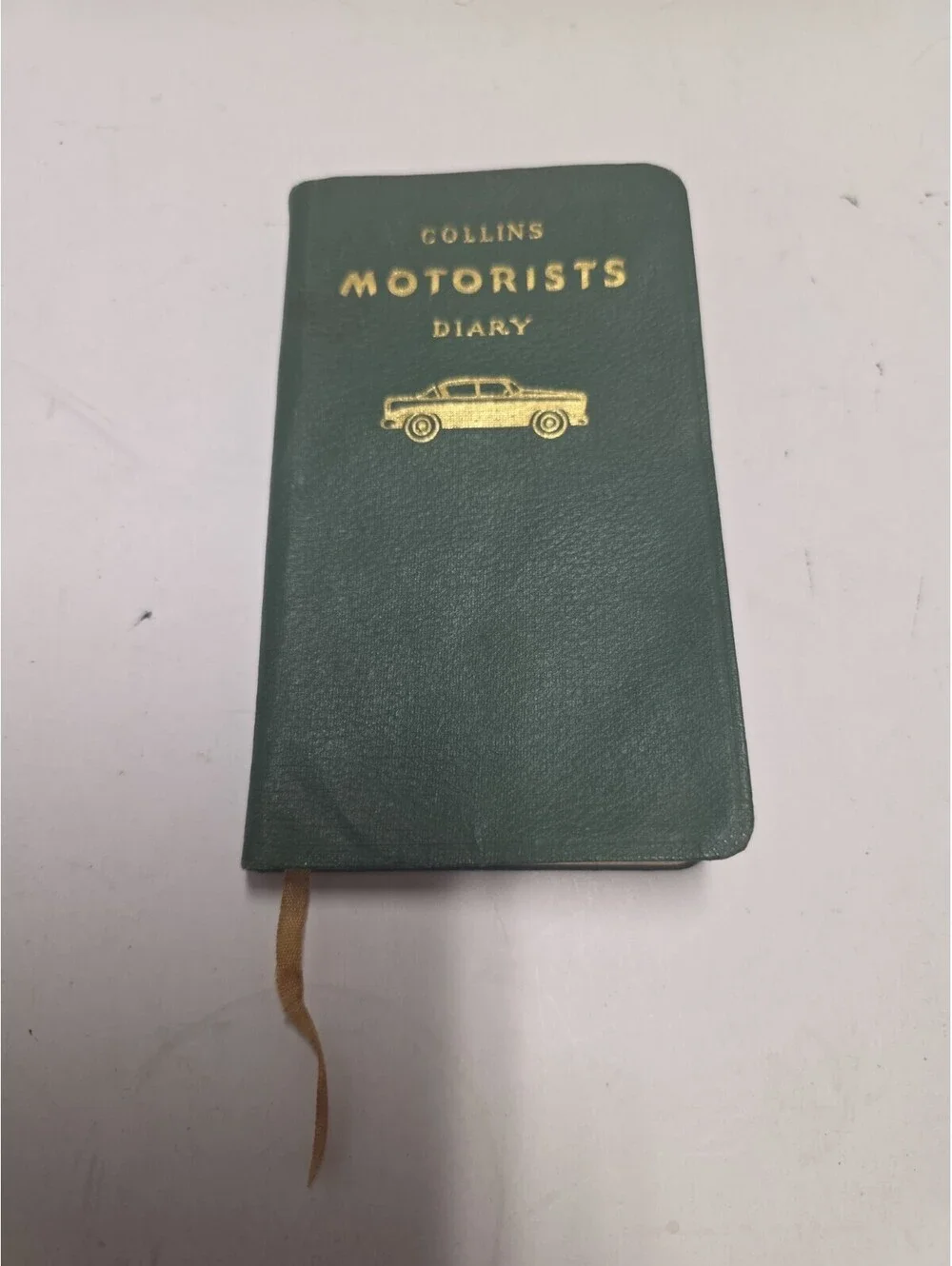 Vintage 1961 Collins Motorists Diary Record Book & Travel Info. Great Britain